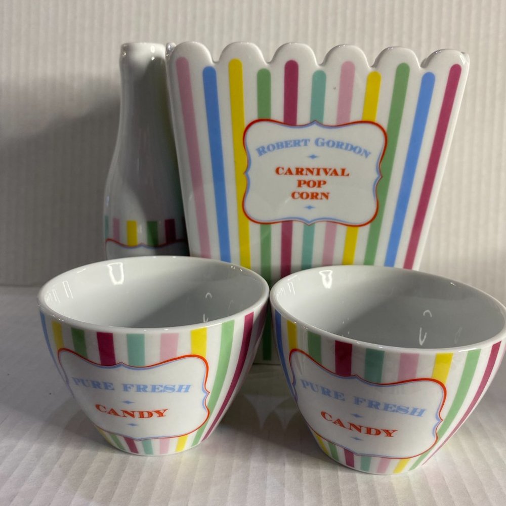Carnival Party Serving Set Ceramic by Robert Gordon